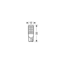 T10 10-30V W2,1x9,5d 175lm (καρφωτό) Λευκό Διάθλασης MEGA-LED 45 CREE-LED BLISTER 2τεμ. Auto Moto Tyres 