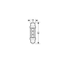 Λαμπάκια Πλαφονιέρας  24-30V SV8,5-8 10x41mm 216lm HYPER-LED (Διπλής Πολικότητας) Σακουλάκι 20τεμ Auto Moto Tyres 