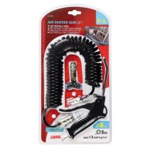 ΠΙΣΤΟΛΙ ΑΕΡΑ ΜΕ ΣΠΙΡΑΛ P-3 8mm 5m 13bar kg/cm2  ME ΣΥΝΔΕΣΜΟΣ ΑΕΡΑ T 8mm Auto Moto Tyres 