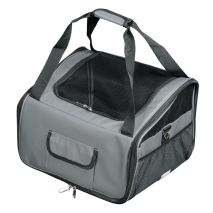 ΤΣΑΝΤΑ ΜΕΤΑΦΟΡΑΣ/ ΚΑΘΙΣΜΑ (ΚΟΥΤΙ) ΑΥΤΟΚΙΝΗΤΟΥ ΣΚΥΛΟΥ CAR PETS KENNEL 2 in 1 (S) 40x38x28cm ΜΕ ΛΟΥΡΙ ΔΕΣΙΜΑΤΟΣ Auto Moto Tyres 