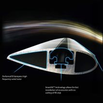 ΜΠΑΡΕΣ ΟΡΟΦΗΣ ΑΛΟΥΜΙΝΙΟΥ FLUSH BAR MIXED YAKIMA 95+100 cm (ΜΑΥΡΟ ΧΡΩΜΑ/ΜΕ ΚΛΕΙΔΑΡΙΕΣ) ΓΙΑ ΟΛΕΣ ΤΙΣ ΟΡΟΦΕΣ - 2 ΤΕΜ. Auto Moto Tyres 