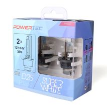 D2S 12V 34W P32d-2 5.000K POWERTEC SUPER WHITE 2ΤΕΜ. M-TECH Auto Moto Tyres 