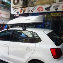 KIT ΜΕ ΜΠΑΡΕΣ ΟΡΟΦΗΣ ΓΙΑ VW POLO 6R/6C 5D 2010-2017 ΑΛΟΥΜΙΝΙΟΥ ΚΑΙ ΜΠΑΓΚΑΖΙΕΡΑ ΟΡΟΦΗΣ MANIA 400 MENABO (AL1-3360/MB-FIX040G-3290/MB-3390/MB) Auto Moto Tyres 