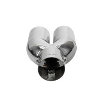 ΑΚΡΟ (ΜΠΟΥΚΑ) ΕΞΑΤΜΙΣΗΣ ΔΙΠΛΗ ΣΤΡΟΓΓΥΛΗ TS-77 37>60mm (ΜΗΚΟΣ: 215mm / ΦΑΡΔΟΣ: 135mm) LAMPA - 1 TEM. Auto Moto Tyres 