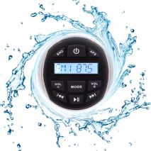 HASDA MP3 PLAYER 113 mm- 5V-4X40W ΜΕ ΡΑΔΙΟΦΩΝΟ/USB/BLUETOOTH (ΑΔΙΑΒΡΟΧΟ/ΣΤΡΟΓΓΥΛΟ/ΜΑΥΡΟ ΧΡΩΜΙΟΜΕΝΟ ΔΑΧΤΥΛΙΔΙ) Auto Moto Tyres 