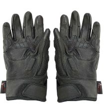 ΓΑΝΤΙΑ ΜΗΧΑΝΗΣ ΔΕΡΜΑΤΙΝΑ ΜΕ ΚΟΚΚΑΛΟ ΠΡΟΣΤΑΣΙΑΣ (Μ) ΜΑΥΡΟ ΧΡΩΜΑ ΜΕ ΛΟΓΟΤΥΠΟ RACE AXION - 2ΤΕΜ. Auto Moto Tyres 