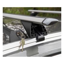 ΜΠΑΡΕΣ ΑΛΟΥΜΙΝΙΟΥ CRR-04 UNIVERSAL ΓΙΑ ΟΧΗΜΑΤΑ ME FLUSH  RAILING 135cm  ΑΜΙΟ - 2 ΤΕΜ. Auto Moto Tyres 