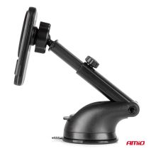 ΒΑΣΗ ΣΤΗΡΙΞΗΣ ΚΙΝΗΤΟΥ ΓΙΑ ΤΖΑΜΙ/ΤΑΜΠΛΟ ΜΑΓΝΗΤΙΚΗ ΜΕ ΑΣΥΡΜΑΤΗ ΦΟΡΤΙΣΗ QUICK CHARGE QI2 15W 360° AMIO - 1 Τεμ. Auto Moto Tyres 