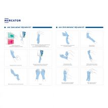 ΓΑΝΤΙΑ ΝΙΤΡΙΛΙΟΥ MERCATOR NITRYLEX BASIC ΣΕ ΜΑΥΡΟ ΧΡΩΜΑ SMALL (S) AMIO - 100 τεμ. Auto Moto Tyres 