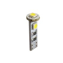 T10 W5W 12V W2,1x9,5d LED 3xSMD5050 ΛΕΥΚΟ (ΚΑΡΦΩΤΟ CAN-BUS) BLISTER 2ΤΕΜ. M-TECH Auto Moto Tyres 