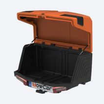ΜΠΑΓΚΑΖΙΕΡΑ ΚΟΤΣΑΔΟΡΟΥ 400 LT TOWBOX V3 SPORT ORANGE (ΠΟΡΤΟΚΑΛΙ) ΜΕ LED ΦΑΝΑΡΙΑ Auto Moto Tyres 