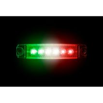 ΦΩΣ ΟΓΚΟΥ 6LED ΣΗΜΑΙΑ ΙΤΑΛΙΑΣ (ΠΡΑΣΙΝΟ/ΛΕΥΚΟ/ΚΟΚΚΙΝΟ) SMD 12/24V 96mm  LAMPA - 1 ΤΕΜ. Auto Moto Tyres 