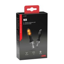 ΦΛΑΣ MOTO NIX 12V LED SMD 42x13mm ΜΑΥΡΟ LAMPA - 2 τεμ. Auto Moto Tyres 