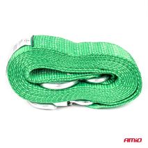 ΙΜΑΝΤΑΣ ΡΥΜΟΥΛΚΗΣΗΣ TOW ROPE ΠΡΑΣΙΝΟ 75mm 8000KG 5m AMIO - 1 τεμ. Auto Moto Tyres 