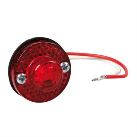 Φώτα Ογκου Φορτηγού 24V 1 Led 2τεμ Κόκκινα R-14 Auto Moto Tyres 