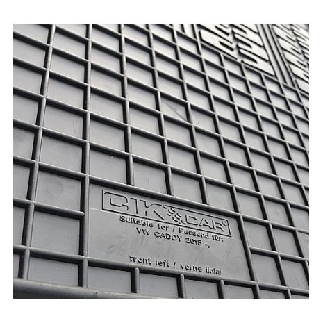 ΜΑΡΚΕ ΠΑΤΑΚΙΑ ΣΕ ΣΚΑΦΗ ΛΑΣΤΙΧΟ ΓΙΑ VW CADDY 5ΘΕΣΙΟ 2005+ ΣΕ ΜΑΥΡΟ ΧΡΩΜΑ ΜΕ ΚΟΥΜΠΩΜΑΤΑ CIK - 4 ΤΕΜ. Auto Moto Tyres 