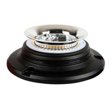 ΦΑΡΟΣ RL-6 12V/24V 45LED ΒΙΔΩΤΟΣ ΠΟΡΤΟΚΑΛΙ ΣΤΡΟΓΓΥΛΟΣ 150x58mm Auto Moto Tyres 