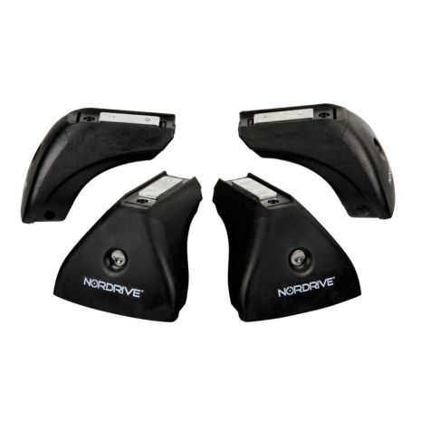 KIT ΜΕ ΜΠΑΡΕΣ ΟΡΟΦΗΣ ΓΙΑ SKODA RAPID SPACEBACK 5D 2013> ΑΛΟΥΜΙΝΙΟΥ & ΜΠΑΓΚΑΖΙΕΡΑ BOX 430 LT (ΛΕΥΚΗ-ΑΣΠΡΗ/ΓΥΑΛΙΣΤΕΡΗ) NORDRIVE Auto Moto Tyres 