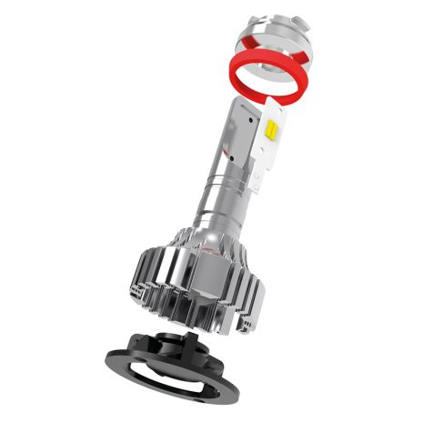 H7 9-32V 6.500K 6.000lm 72W PX26d HALO LED KIT SERIE 7 COMPAC 2ΤΕΜ (ΓΙΑ ΠΡΟΤΖΕΚΤΟΡΕΣ ΑΛΟΓΟΝΟΥ) Auto Moto Tyres 