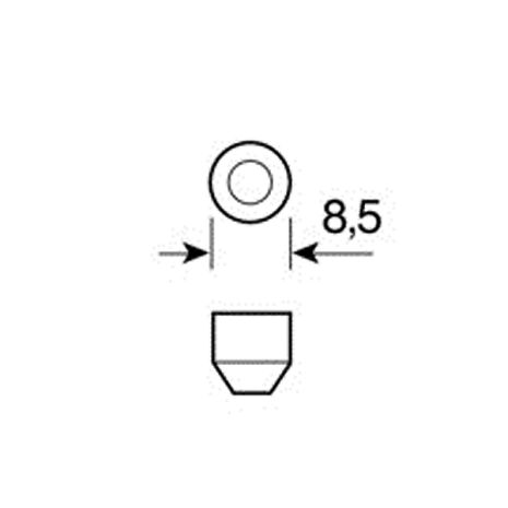 ΛΑΜΠΑΚΙ ΠΛΑΦΟΝΙΕΡΑΣ 6 LED 13x35mm Auto Moto Tyres 