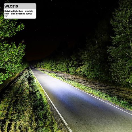 ΠΡΟΒΟΛΕΑΣ ΟΔΗΓΗΣΗΣ DRIVING LIGHT BAR 40 LED OSRAM 10-32V 120W 10800lm (552,5 x 81 x 82,5 mm) ΜΠΑΡΑ LED M-TECH Auto Moto Tyres 