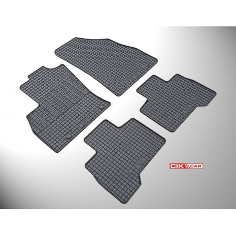 ΜΑΡΚΕ ΠΑΤΑΚΙΑ ΣΕ ΣΚΑΦΗ ΛΑΣΤΙΧΟ ΓΙΑ PEUGEOT BIPPER TEPEE / CITROEN NEMO MULTISPACE / FIAT QUBO 2008+ ΣΕ ΜΑΥΡΟ ΧΡΩΜΑ ΜΕ ΚΟΥΜΠΩΜΑΤΑ CIK - 4 ΤΕΜ. Auto Moto Tyres 