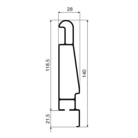 ΣΧΑΡΑ ΟΡΟΦΗΣ KARGO RACK 140x130cm ΣΙΔΕΡΕΝΙΑ ΜΕ ΠΛΑΙΝΑ ΠΡΟΦΙΛ ΑΛΟΥΜΙΝΙΟΥ Auto Moto Tyres 