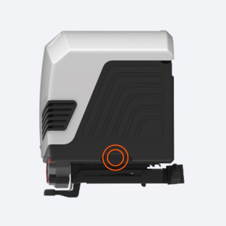 ΜΠΑΓΚΑΖΙΕΡΑ ΚΟΤΣΑΔΟΡΟΥ 400 LT TOWBOX V3 ARCTIC WHITE (ΛΕΥΚΟ) ΜΕ LED ΦΑΝΑΡΙΑ Auto Moto Tyres 