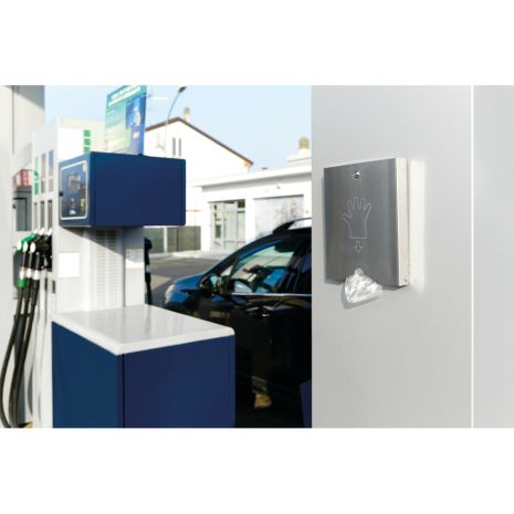 ΚΟΥΤΙ ΜΕΤΑΛΛΙΚΟ (ΒΙΔΩΤΟ ΣΤΟΝ ΤΟΙΧΟ) ΜΕ ΚΛΕΙΔΙ ΓΙΑ ΓΑΝΤΙΑ ΜΙΑΣ ΧΡΗΣΗΣ (7140.3 ΓΑΝΤΙΑ) Auto Moto Tyres 