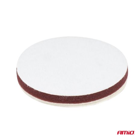 ΣΦΟΥΓΓΑΡΙ ΓΥΑΛΙΣΜΑΤΟΣ ΜΑΛΛΙΝΟ ΤΡΙΒΕΙΟΥ MEDIUM 125mm AMIO - 1 Τεμ. Auto Moto Tyres 