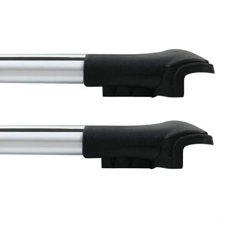 ΜΠΑΡΕΣ ΟΡΟΦΗΣ ΓΙΑ ΧΑΜΗΛΕΣ ΑΛΟΥΜΙΝΙΟΥ ΜΕ ΚΛΕΙΔΙ DACIA DUSTER 2014-2017 OMTEC - 2 τεμ. Auto Moto Tyres 