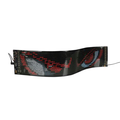 ΠΑΝΕΛ ΕΥΚΑΜΠΤΟ SMART LED PANEL 512 LED 70x173mm RGB ΜΕ ΚΑΛΩΔΙΟ 450cm ΓΙΑ USB & REMOTE CONTROL LAMPA - 1 ΤΕΜ. Auto Moto Tyres 