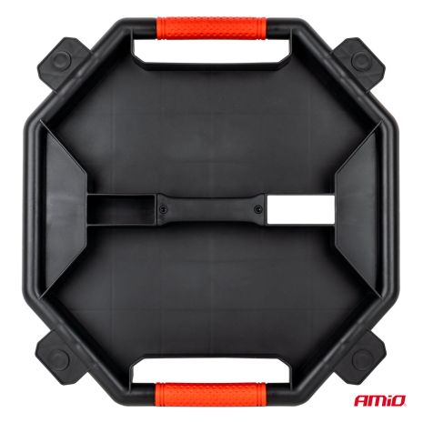 ΛΕΚΑΝΗ/ΕΡΓΑΛΕΙΟΘΗΚΗ ΑΠΟΘΗΚΕΥΣΗΣ ΕΡΓΑΛΕΙΩΝ/ΕΞΑΡΤΗΜΑΤΩΝ ΜΕ ΡΟΔΑΚΙΑ 49x47x6cm AMIO - 1 τεμ. Auto Moto Tyres 