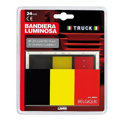 LED ΚΟΛΛΗΤΙΚΗ ΤΑΙΝΙΑ 24V/12x9cm Auto Moto Tyres 