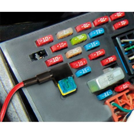 ΚΛΕΦΤΗΣ ΡΕΥΜΑΤΟΣ ΑΠΟ ΑΣΦΑΛΕΙΟΘΗΚΗ 12/24V ΓΙΑ ΑΣΦΑΛΕΙΕΣ (MICRO FUSE) Auto Moto Tyres 