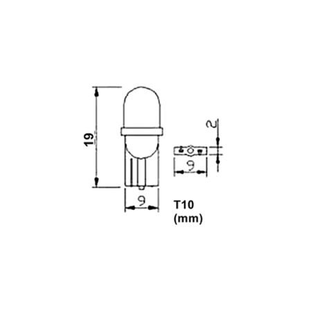 Λαμπά W5W 8xSMD 3528 12V Λευκή 2τεμ Auto Moto Tyres 