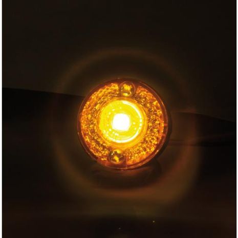 Φώτα Ογκου Φορτηγού 24V 1 Led 2τεμ Πορτοκαλί S-11 Auto Moto Tyres 