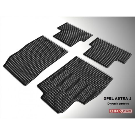ΜΑΡΚΕ ΠΑΤΑΚΙΑ ΣΕ ΣΚΑΦΗ ΛΑΣΤΙΧΟ ΓΙΑ CHEVROLET CRUZE 2008-2016 / OPEL ASTRA J 2009-2016 ΣΕ ΜΑΥΡΟ ΧΡΩΜΑ ΜΕ ΚΟΥΜΠΩΜΑΤΑ CIK - 4 ΤΕΜ. Auto Moto Tyres 