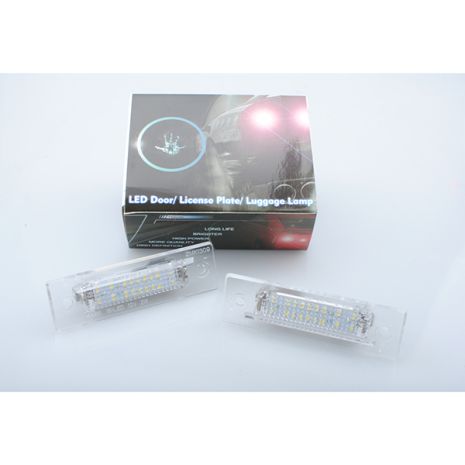 ΦΩΤΑ ΠΙΝΑΚΙΔΑΣ LED PORSCHE MTECH - 2 ΤΜΧ. Auto Moto Tyres 