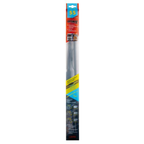 ΥΑΛΟΚΑΘΑΡΙΣΤΗΡΑΣ ΦΟΡΤΗΓΟΥ OPTIMAX 55 cm (22 INCH) ΜΕ 3 ΑΝΤΑΠΤΟΡΕΣ ΚΑΙ ΑΚΡΟΦΥΣΙΟ ΓΙΑ ΠΑΡΟΧΗ ΝΕΡΟΥ - 1 ΤΕΜ. Auto Moto Tyres 