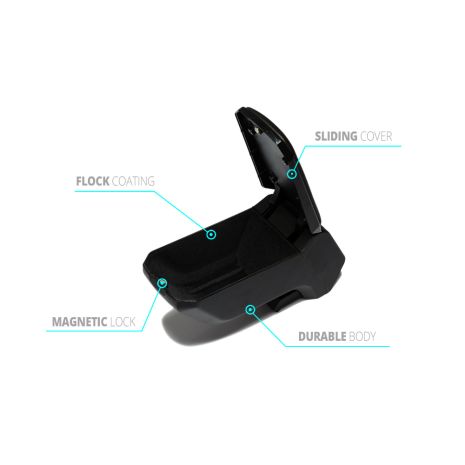 ΤΕΜΠΕΛΗΣ ΜΑΥΡΟΣ ΜΕ ΜΕΤΑΛΛΙΚΗ ΒΑΣΗ (5600-K1+KLC-UNV-SY) ΓΙΑ DACIA DOKKER 2010+ S-Dizayn - 2 Τεμ. Auto Moto Tyres 