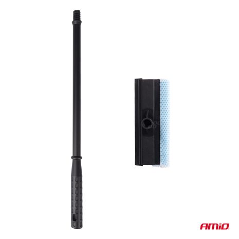 ΚΑΘΑΡΙΣΤΗΡΑΣ ΤΖΑΜΙΩΝ ΜΕ ΣΦΟΥΓΓΑΡΙ & ΚΟΝΤΑΡΙ 54cm AMIO - 1 Τεμ. Auto Moto Tyres 