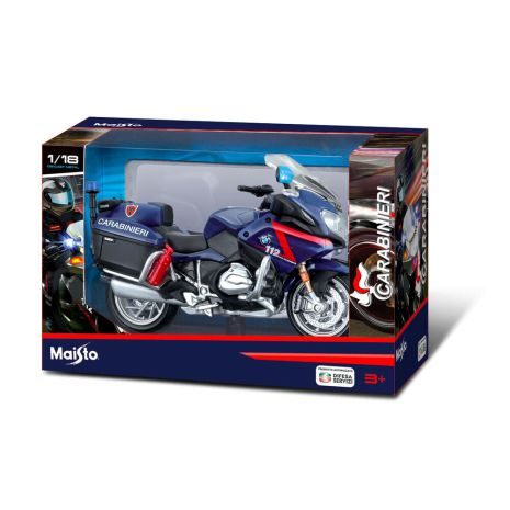 ΜΙΝΙΑΤΟΥΡΑ BMW R1200RT MOTO ΑΣΤΥΝΟΜΙΑΣ CARABINIERI 1:18 BURAGO - 1 ΤΕΜ. Auto Moto Tyres 