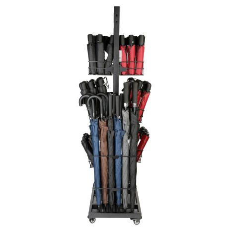 ΣΤΑΝΤ ΓΙΑ ΟΜΠΡΕΛΕΣ ΔΙΠΛΗΣ ΠΡΟΒΟΛΗΣ 96 ΘΕΣΕΩΝ ΓΙΑ 24 ΜΠΑΣΤΟΥΝΙ & 72 ΣΠΑΣΤΕΣ ΟΜΠΡΕΛΕΣ 50 x 40 x 160 cm ΧΩΡΙΣ ΟΜΠΡΕΛΕΣ LAMPA - 1 ΤΕΜ. Auto Moto Tyres 