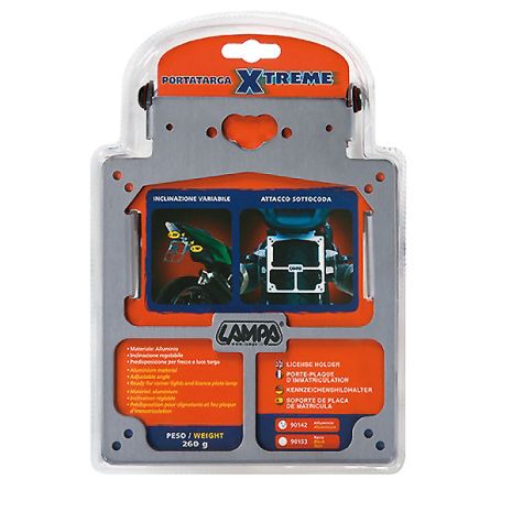 ΒΑΣΗ ΣΤΗΡΙΞΗΣ ΠΙΝΑΚΙΔΑΣ ΜΗΧΑΝΗΣ X-TREME ΑΝΑΔΙΠΛΟΥΜΕΝΗ/ΜΕ ΘΕΣΗ ΓΙΑ ΦΛΑΣ ΑΣΗΜΙ -1ΤΕΜ. Auto Moto Tyres 