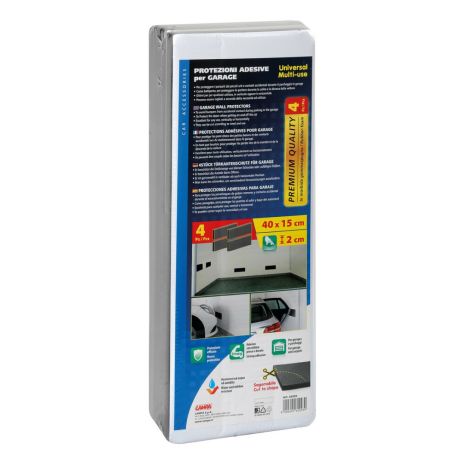 ΠΡΟΣΤΑΤΕΥΤΙΚΟ ΑΥΤΟΚΟΛΛΗΤΟ ΤΟΙΧΟΥ ΑΦΡΩΔΕΣ (NBR) 40x15cm ΠΑΧΟΥΣ 2cm PREMIUM 4ΤΕΜ. Auto Moto Tyres 