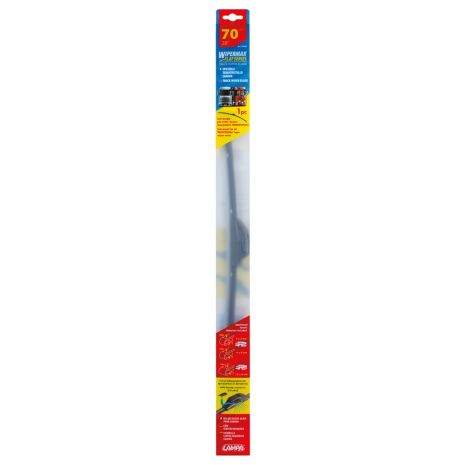 ΥΑΛΟΚΑΘΑΡΙΣΤΗΡΑΣ ΦΟΡΤΗΓΟΥ 70cm (28 INCH) WIPEMAX ΜΕ 2 ΑΝΤΑΠΤΟΡΕΣ Auto Moto Tyres 