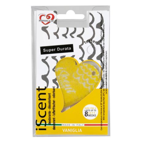 ΑΡΩΜΑΤΙΚΟ ΚΡΕΜΑΣΤΟ iScent LOVE ΑΡΩΜΑ ΒΑΝΙΛΙΑ LAMPA -1 ΤΕΜ. Auto Moto Tyres 