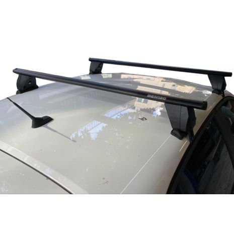 KIT ΜΕ ΜΠΑΡΕΣ ΟΡΟΦΗΣ ΓΙΑ PEUGEOT 208 II 5D 06/2019+ (12500/MB+DLKIT41G) ΑΛΟΥΜΙΝΙΟΥ DELTA BLACK MENABO? - 2 ΤΕΜ. Auto Moto Tyres 