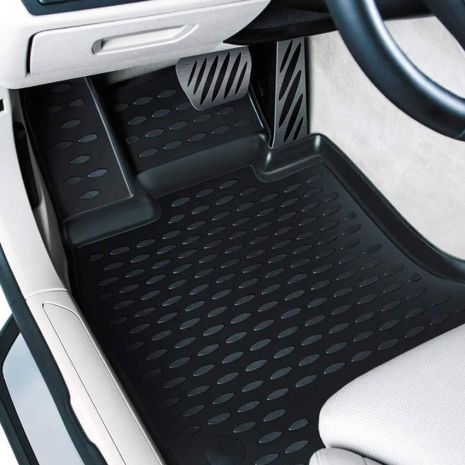 ΜΑΡΚΕ ΠΑΤΑΚΙΑ ΣΕ ΣΚΑΦΗ TPE ΛΑΣΤΙΧΟ ΓΙΑ BMW ΣΕΙΡΑ 7 F01 4D 2007-2015   ΣΕ ΜΑΥΡΟ ΧΡΩΜΑ NOVLINE - 4 ΤΕΜ. Auto Moto Tyres 